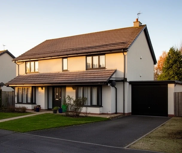Concrete tile re-roof in Horsforth